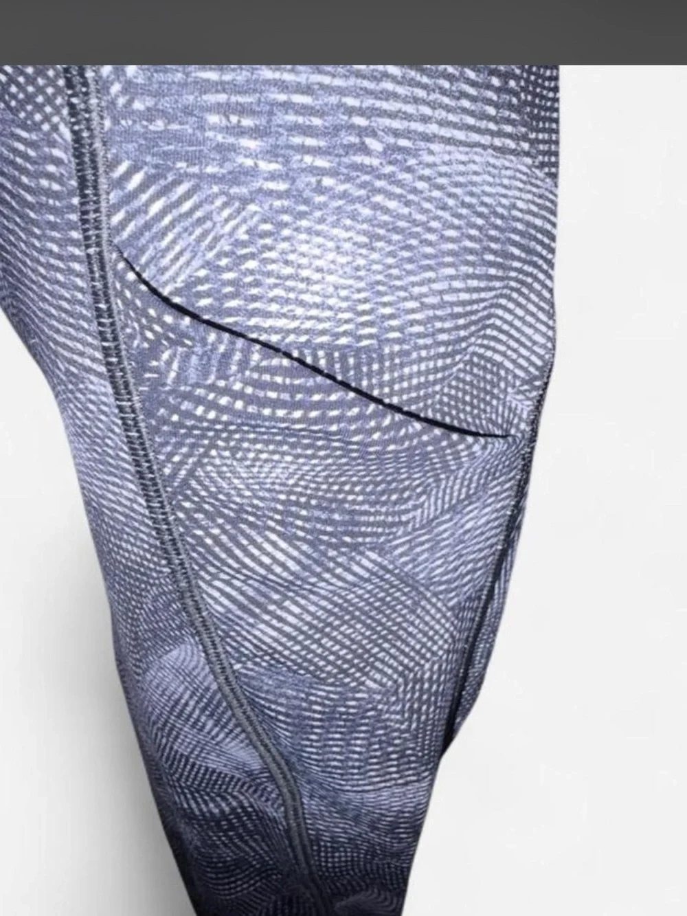 lululemon athletica  Black & White Patterned Joggers